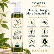 YASMIA Signature Hair Oil benefits guide