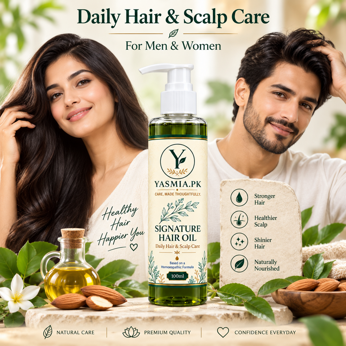 YASMIA Signature Hair Oil for men and women